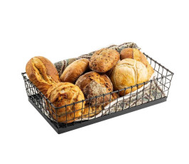 Panier de présentation en fil noir - GN1/1 - Tablecraft