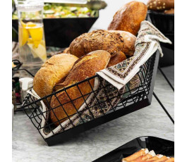Panier de présentation en fil noir - GN1/1 - Tablecraft