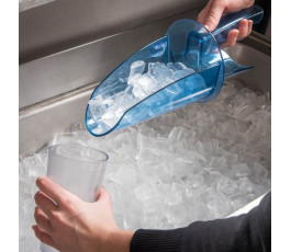 Pelle à glaçons scoop bleue - 60 à 70 cl / 20-24 oz