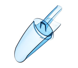 Blue ice cube scoop - 60 to 70 cl / 20-24 oz