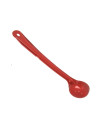 Cuillère doseuse 59 ml perforée à manche long - Rouge