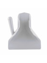 One-handle chip scoop for right-handers