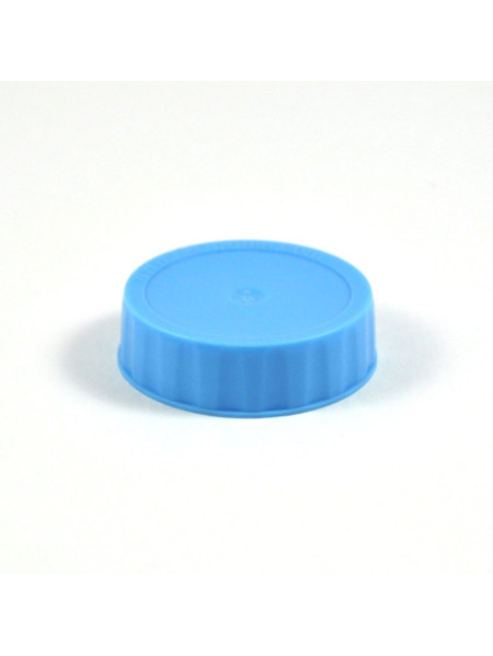 Light blue screw cap FIFO - per unit