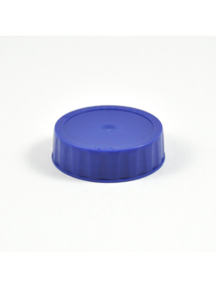 Dark blue screw cap FIFO - per unit