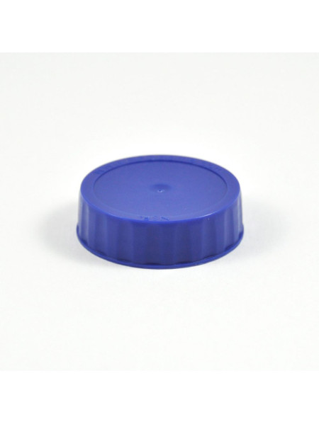Dark blue screw cap FIFO - per unit