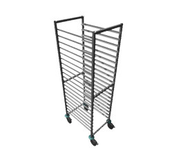 Pastry rack trolley - 20 levels - 60 x 40 cm