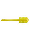 Vikan cylindrical brush, Ø90 mm - Medium/hard bristles - Yellow