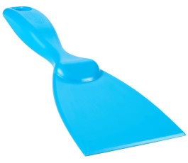Grattoir à main bleu Vikan - 75 mm