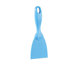 Vikan blue hand scraper - 75 mm