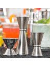 Jigger / doseur double pour cocktails - Inox - 15 et 30 ml