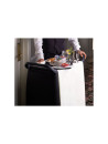 3-level black trolley