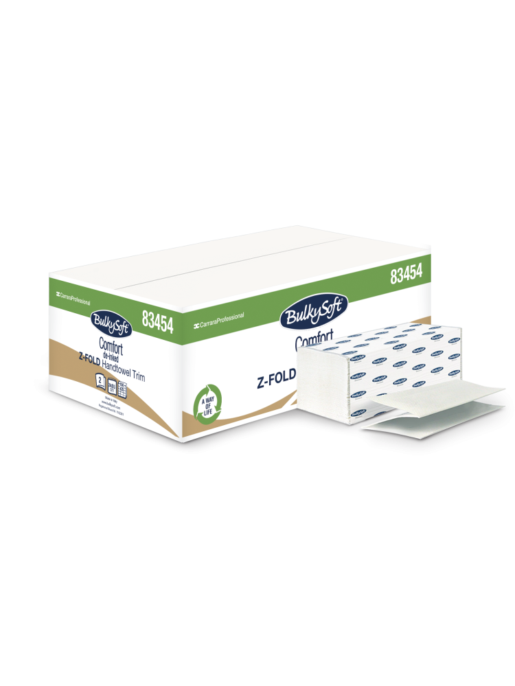 Eco Z-folded hand towels - Pack of 25*150 sheets
