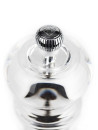 Peugeot Saveurs Nancy transparent pepper mill, 12 cm