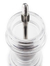 Peugeot Saveurs Nancy transparent pepper mill, 12 cm