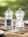 Peugeot Saveurs Nancy transparent pepper mill, 12 cm