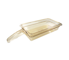 High temperature 1/3 Gastronom Food Pan with 1 handle, 65mm deep