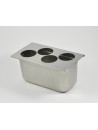 Support pour squeezes FIFO PORTION PAL 473ml ou 709ml - GN 1/3 - 4 compartiments