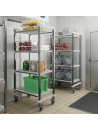Rayonnage mobile complet Cambro Camshelving - 1280 x 600 x 1800mm