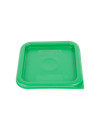 Green Square Polyethylene Lid for 2 and 4 Qt. Food Storage Containers