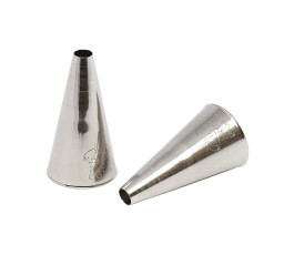 Douille unie inox - Diamètre 8 mm