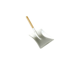 Pelle en métal zingué manche en bois 21.7 cm