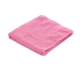 Lavette microfibre rose