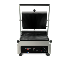 Krampouz multi-contact grill - Small - Upper griddle, lower griddle