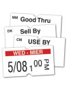 Etiquettes solubles pour traçage avec étiqueteuse 1 ligne