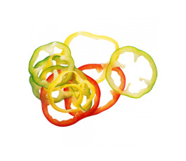 Légumes découpés avec disque éminceur 2 mm
