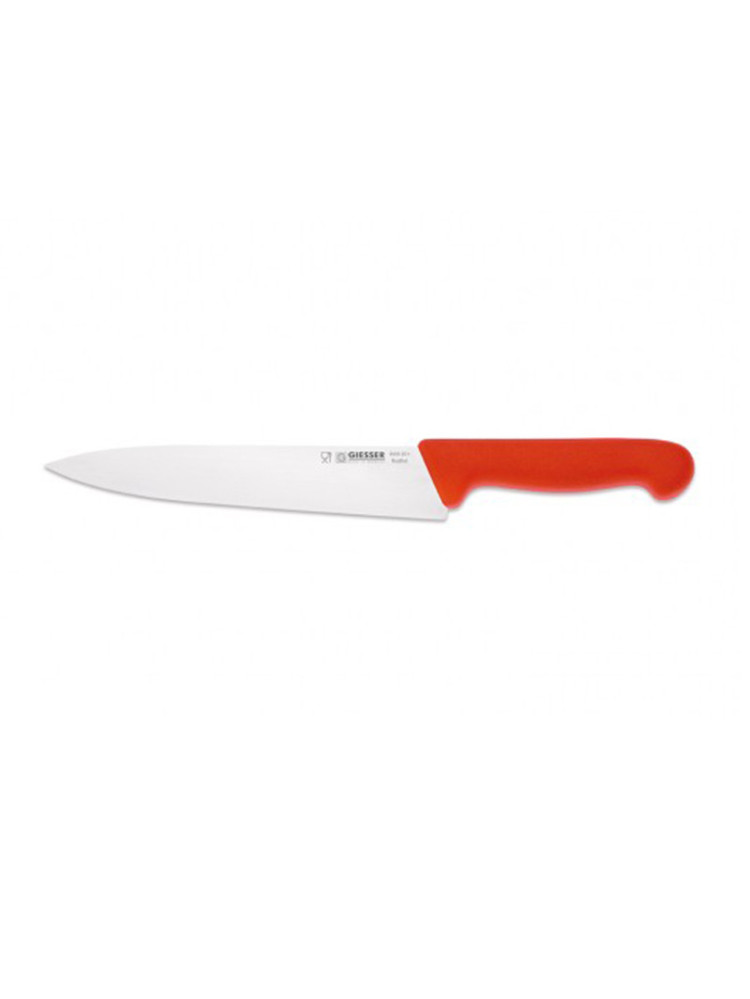 Couteau de cuisine CHEF 20 cm - Manche rouge