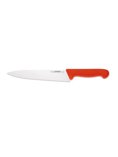 Couteau de cuisine CHEF 20 cm - Manche rouge
