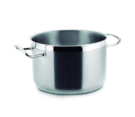 Stainless steel pot / braiser without lid - 10.05 liters
