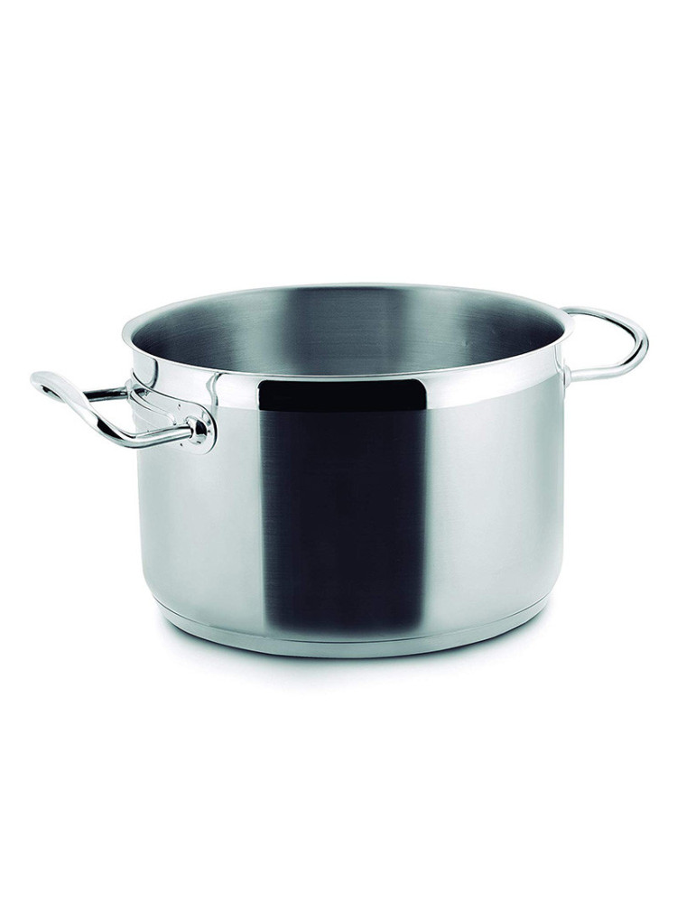 Stainless steel pot / braiser without lid - 10.05 liters