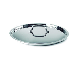 Couvercle inox à poignée - Diamètre 28 cm pour marmite / braisière diamètre 28cm