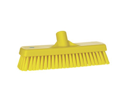 Vikan deck washer 305 mm - Hard fiber - Yellow