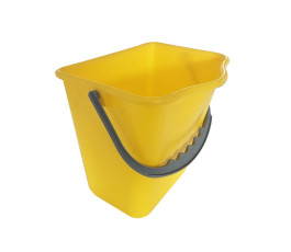 5L bucket with handle - Yellow - Brosserie Thomas