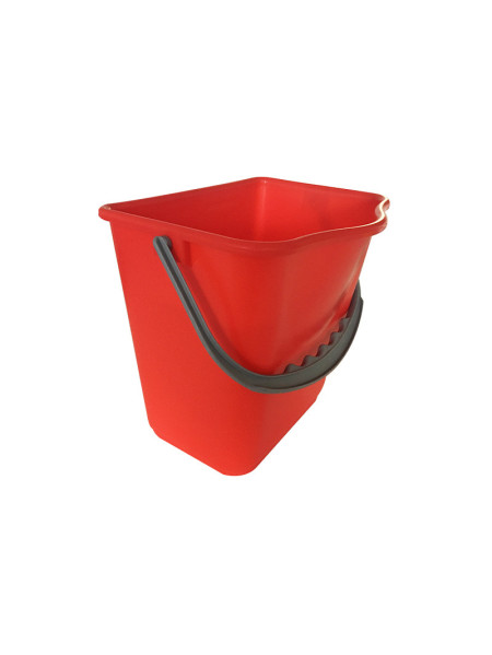 5L bucket with handle - Red - Brosserie Thomas