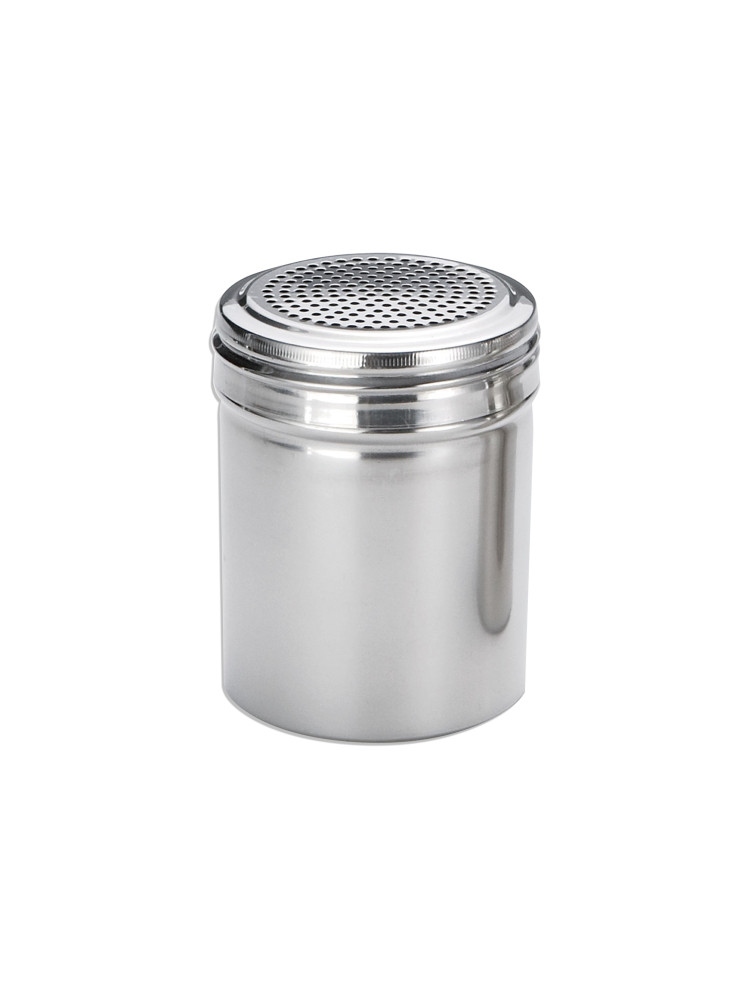 Saupoudreur sel/poivre en inox - Trous 2 mm - 295 ml
