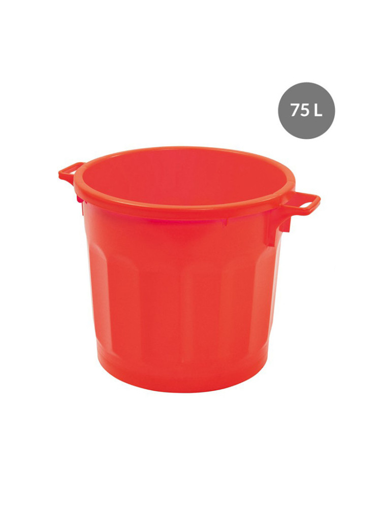 HACCP food contact container - 75 L - Red