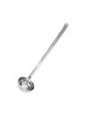 Monobloc service ladle - Diameter 9 cm - Stainless steel - 10 cl