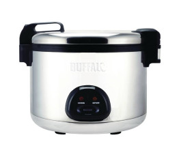 Rice cooker capacity 9L for 20L of rice (80 portions)