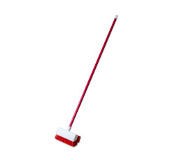 Floor Scrub Brush 10\" - Red