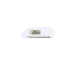 Thermomètre blanc à sonde -39.9°C + 149.9°C