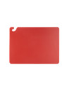 Red cutting board with hook - 61 x 45.7 x 1.3 cm