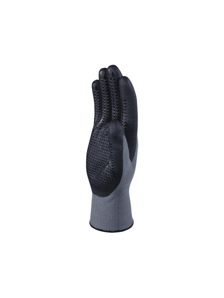 Paire de gants polyester/acrylique - Paume mousse nitrile taille 10