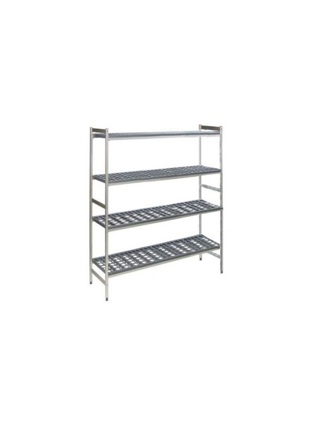 Rayonnage avec clayettes 4 niveaux - 949 x 460 mm - Fermod | Vue principale Rayonnage avec clayettes 4 niveaux - 949 x 460 mm - Fermod | Vue principale