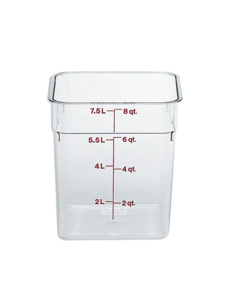 CAMBRO 7.6L Plastic Container