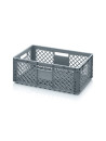 Gray openwork box 60 x 40 x 22 cm