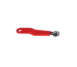 Tomato stemmer with red handle