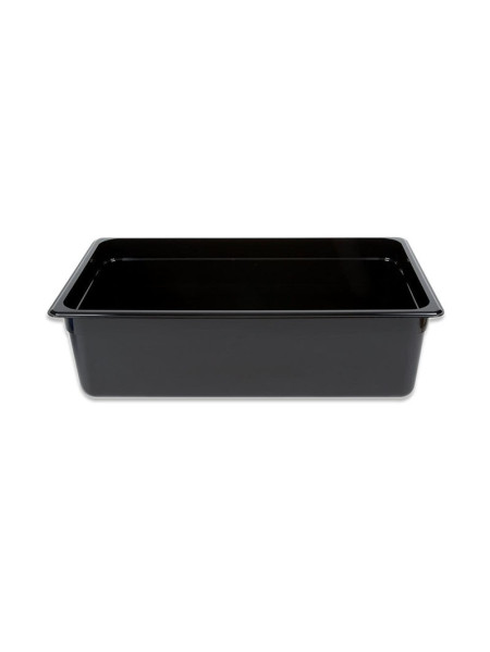 Bac GN 1/1, noir, profondeur 150 mm, 20 L, Cambro | Vue principale Bac GN 1/1, noir, profondeur 150 mm, 20 L, Cambro | Vue principale